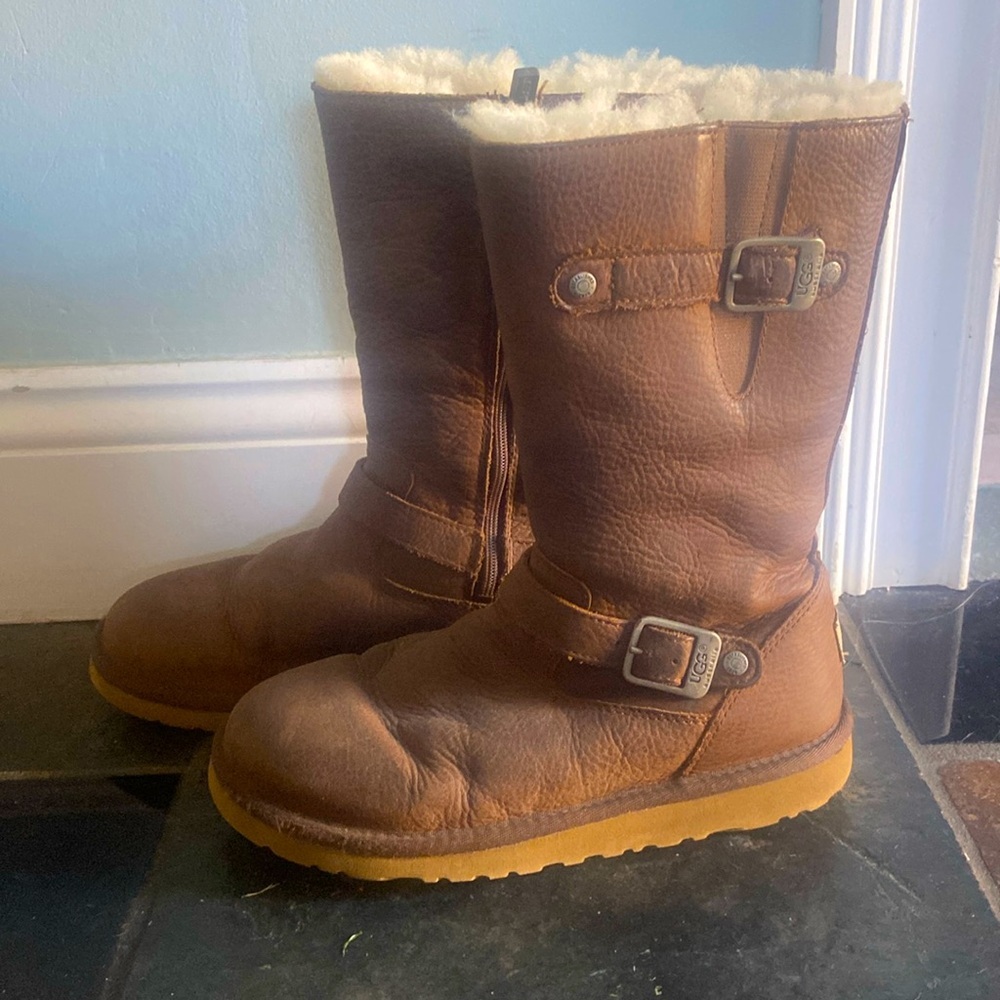 UGG Kensington chocolate brown boots
